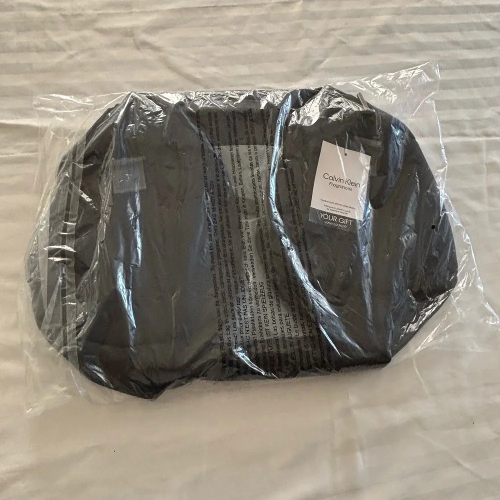 Calvin Klein Fragrances Black Gift Duffle [NWT]